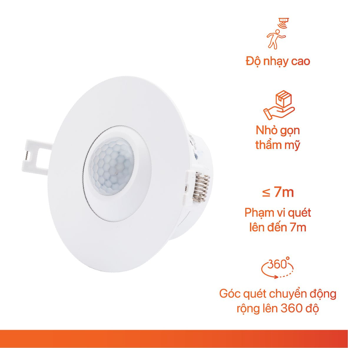 Cảm Biến Chuyển Động Âm Trần FPT Smarthome