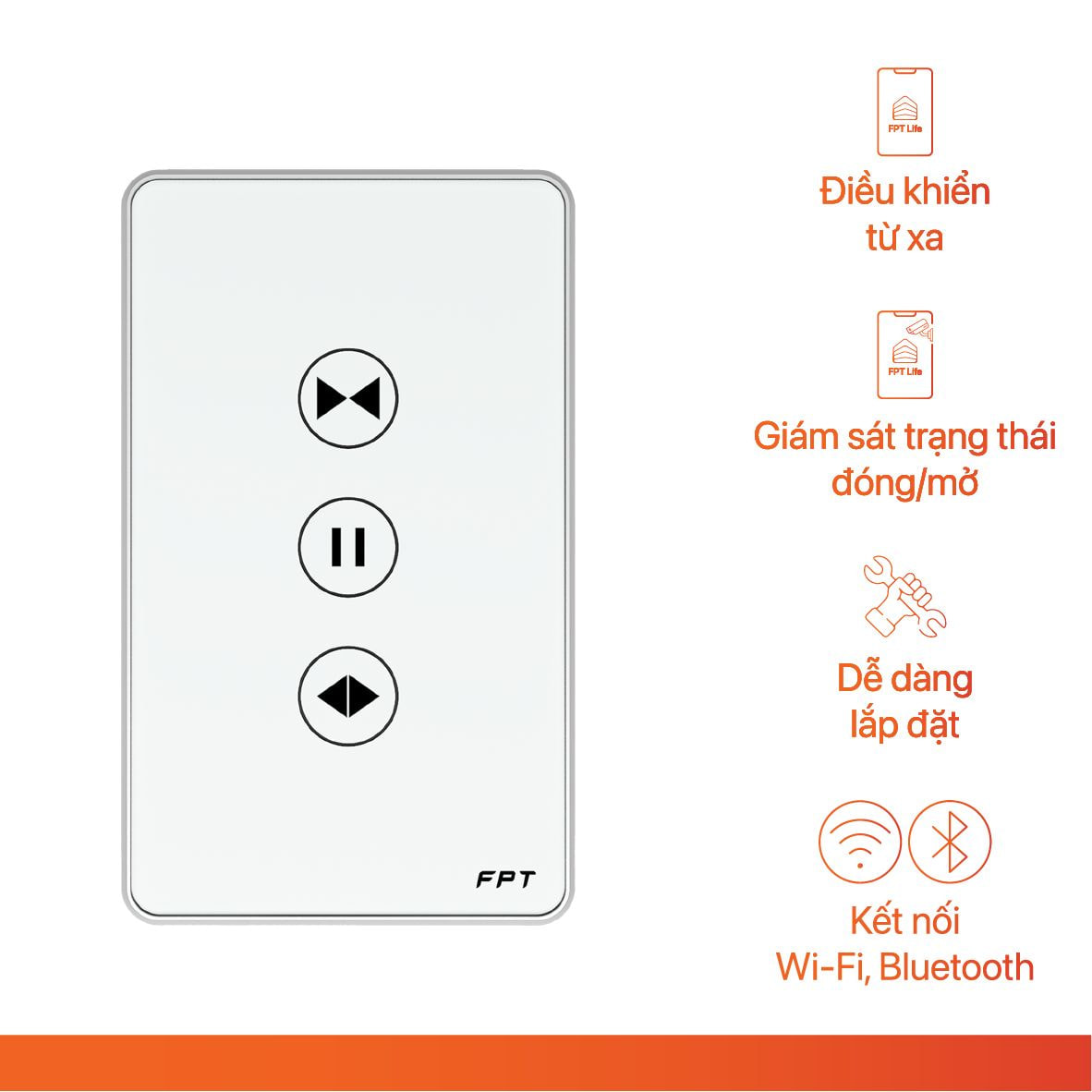 Công Tắc Cửa Cổng Thông Minh Leto FPT Smarthome