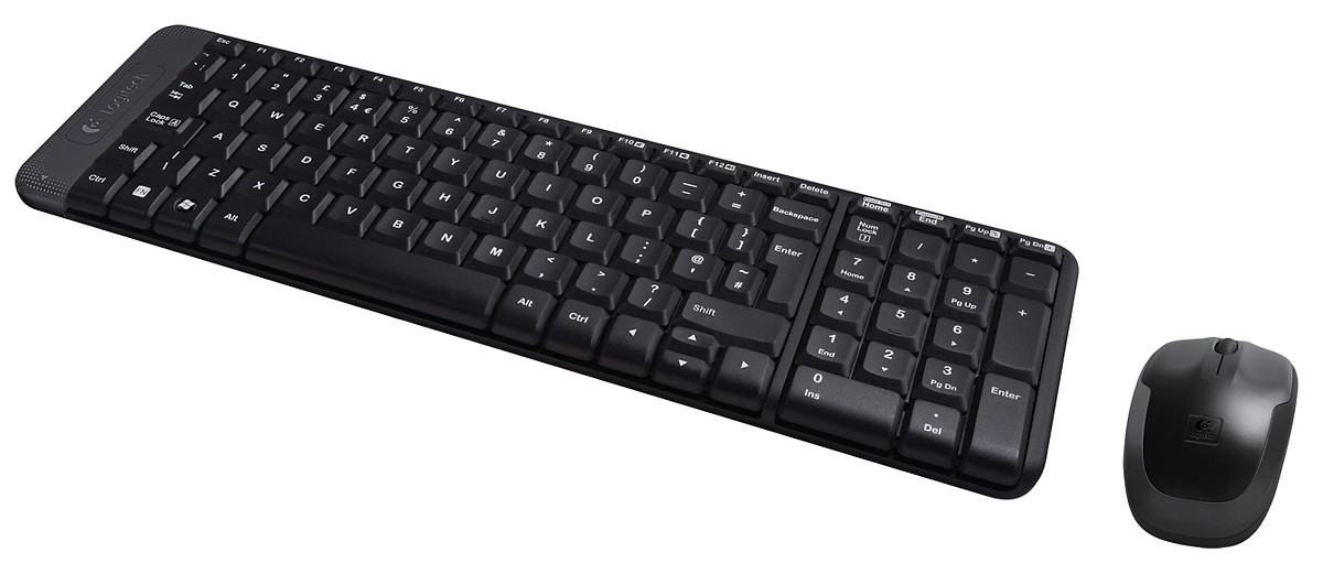 Bàn Phím Và Chuột Logitech MK220 Không Dây