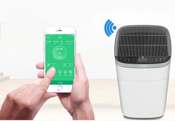 Máy Lọc Không Khí Wifi Điều Khiển Qua App 85W Tuya K85C