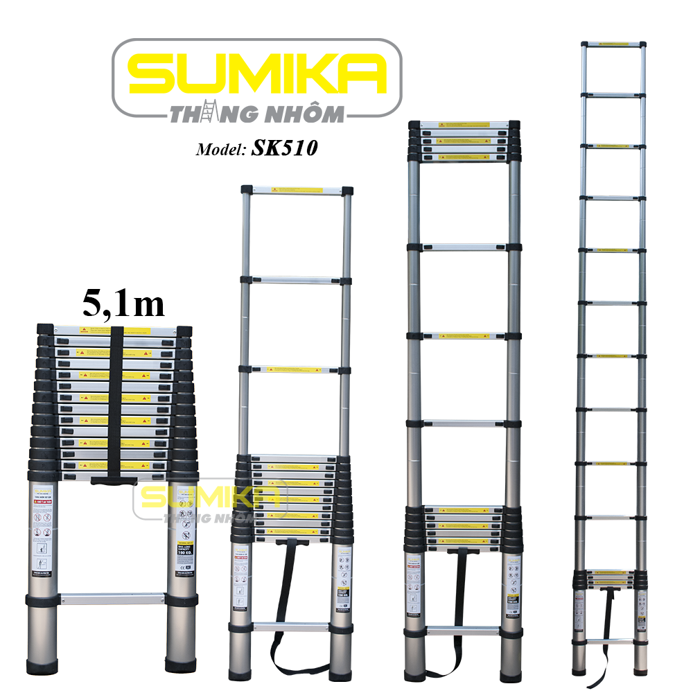 Thang nhôm rút đơn Sumika SK 510