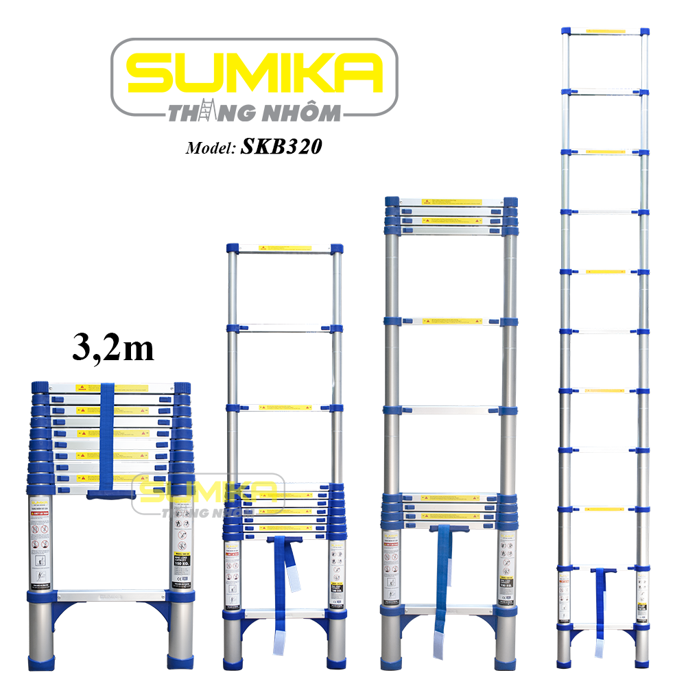 Thang nhôm rút đơn Sumika SKB 320