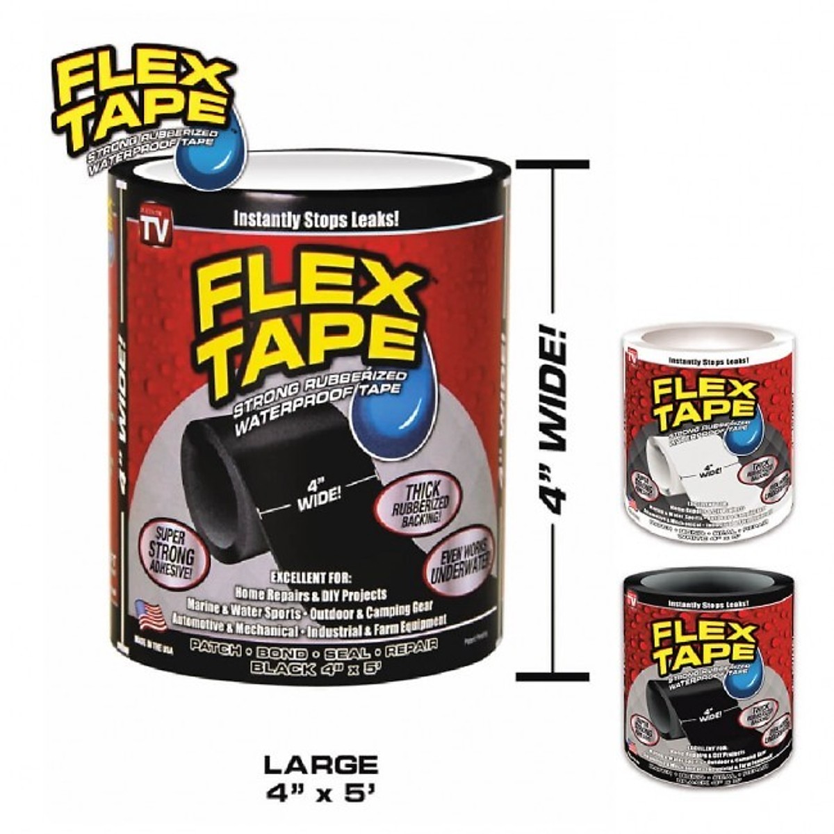  Băng keo chống chịu nước siêu dính Flex Tape