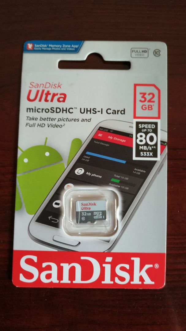 Thẻ Nhớ microSDHC SanDisk 32Gb